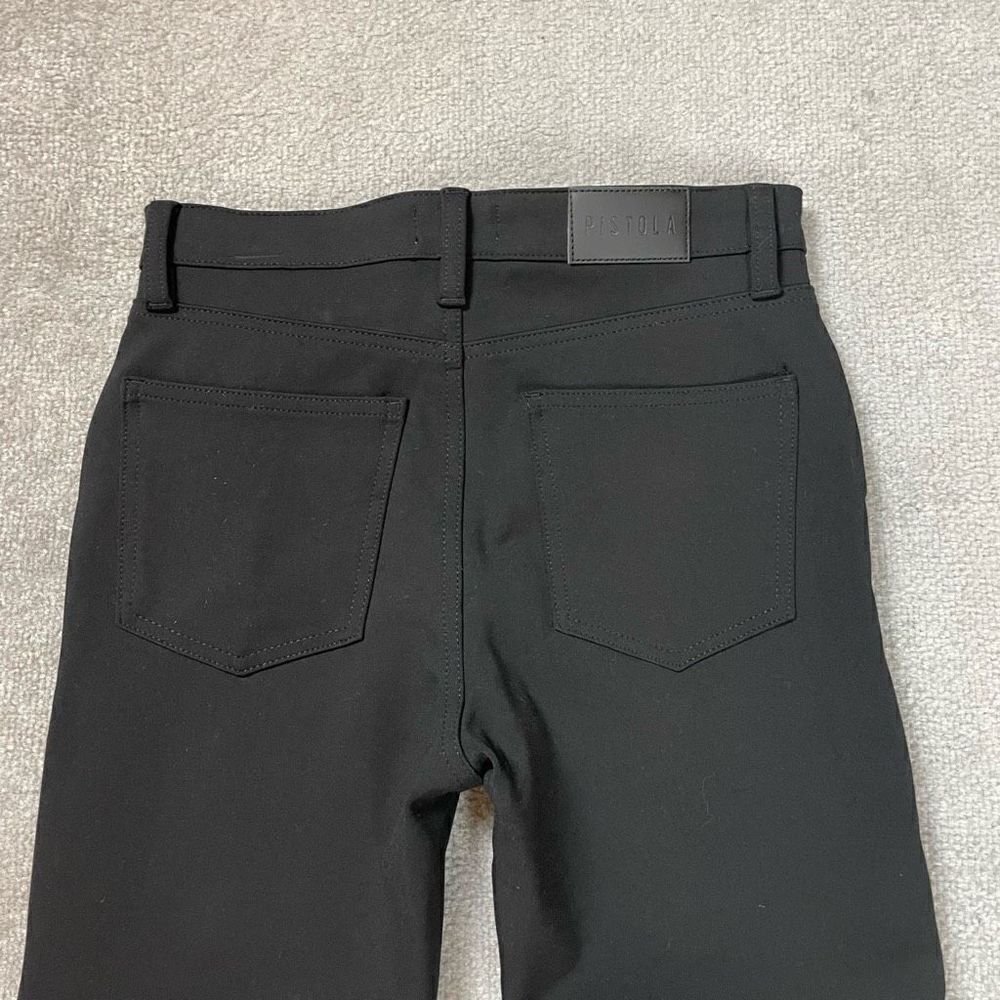 Brand New Pistola Women’s Black Knit Skinny Leg Jeans Stretch NWT - Picture 4 of 6